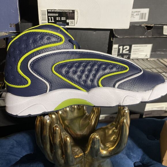 Air Jordan OG Venom Green-White Basketball Shoe CW0907-400 Wmns Size 10.5 No Lid - Picture 1 of 7